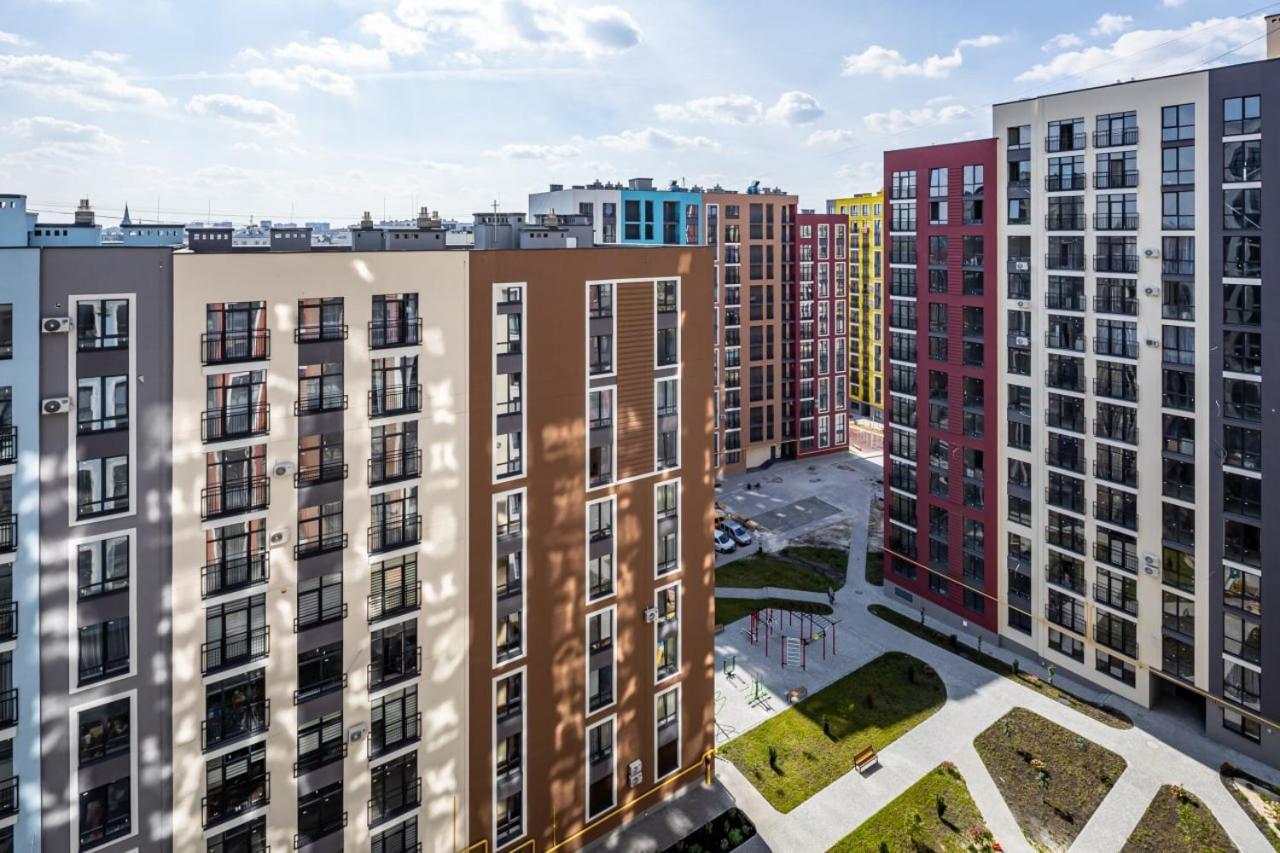 New Building On Shevchenko Street, Center Apartment ลวีฟ ภายนอก รูปภาพ