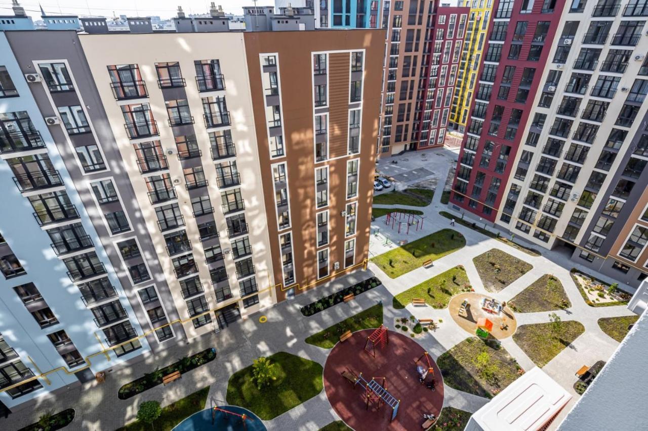 New Building On Shevchenko Street, Center Apartment ลวีฟ ภายนอก รูปภาพ